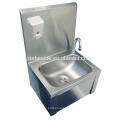 Knee Operated Commercial Hand Wash Sink, Stainless Steel Knee Operated Hand Sink Hand Wash Basin